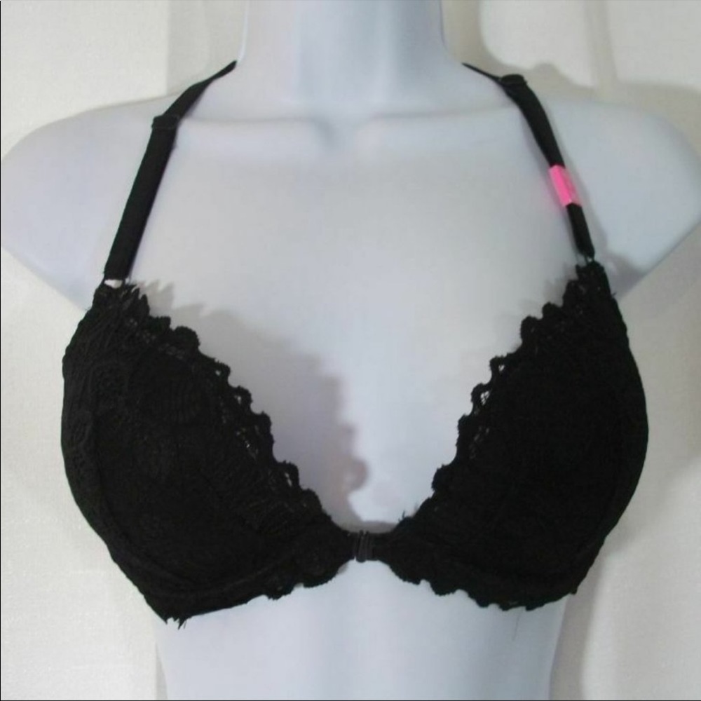 Pink Victorias Secret nwt bra 32 DD Date racerback